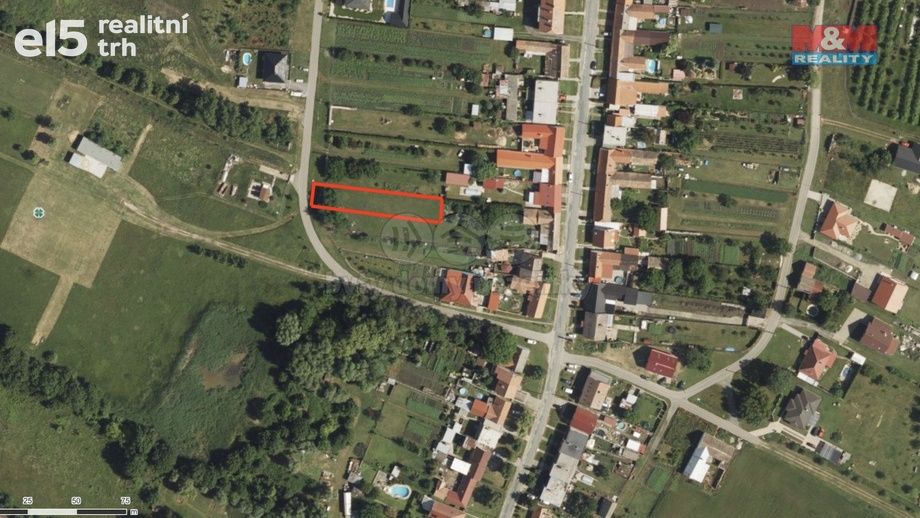 Prodej pozemky pro bydlení, 659 m² - Dobré Pole