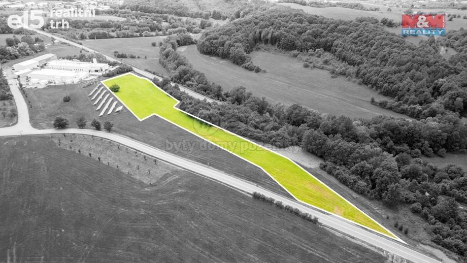 Prodej pozemky pro komerční výstavbu, 13 387 m² - Lhotsko