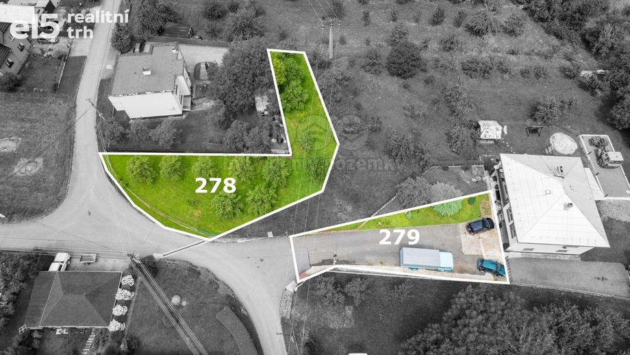 Prodej pozemky pro bydlení, 924 m² - Lhotsko