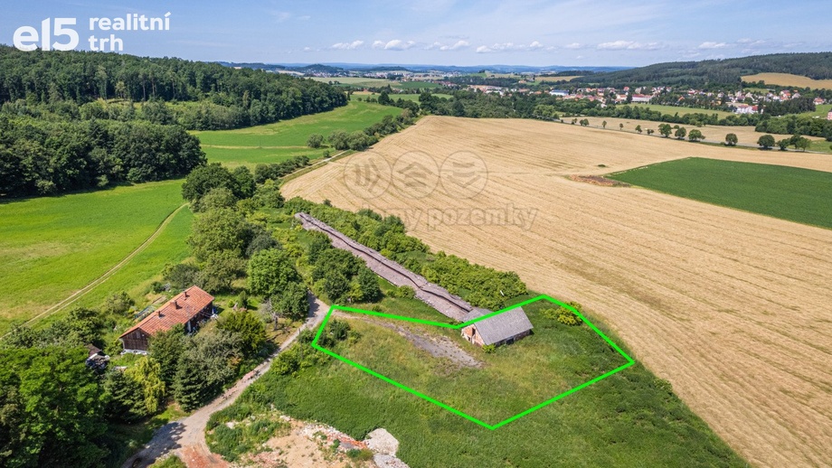 Prodej pozemky pro komerční výstavbu, 2 362 m² - Kosova Hora