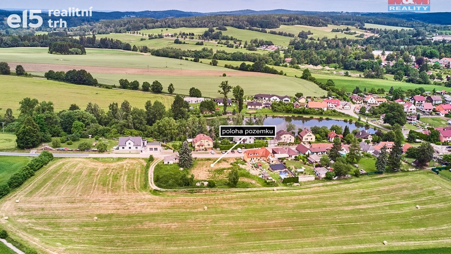 Prodej pozemky pro bydlení, 2 663 m² - Nová Bystřice