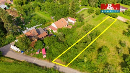 Prodej stavebního pozemku 734 m², Prasklice