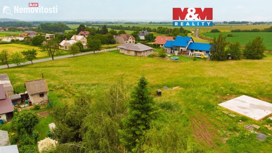 Prodej stavebního pozemku 1 002 m², Malešov