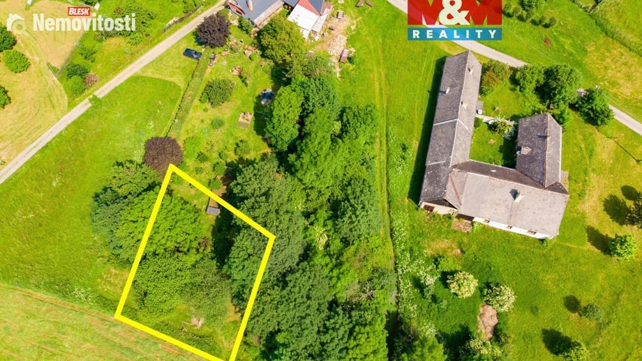 Prodej zahrady 727 m², Hynčina