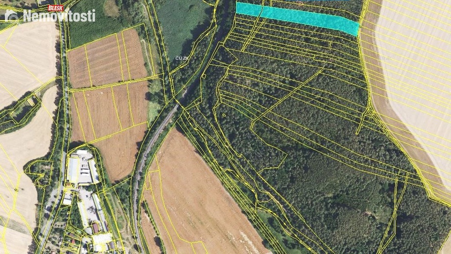 Prodej lesa 9 036 m², Lužná