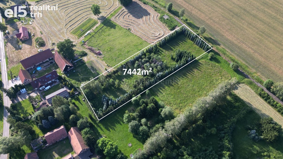 Prodej pozemky pro bydlení, 7 442 m² - Otovice