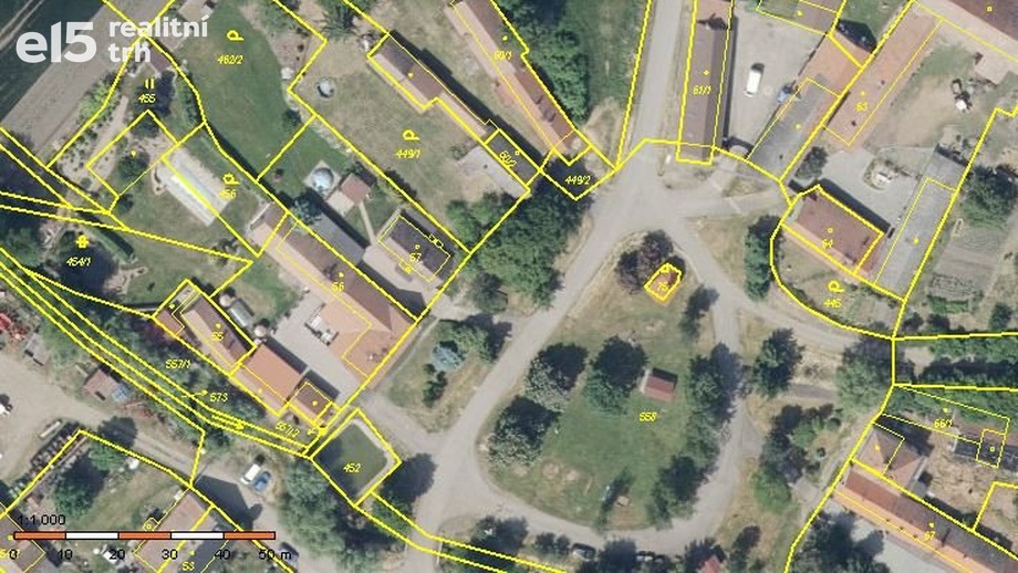 Prodej pozemky pro bydlení, 1 209 m² - Děčany - Semeč