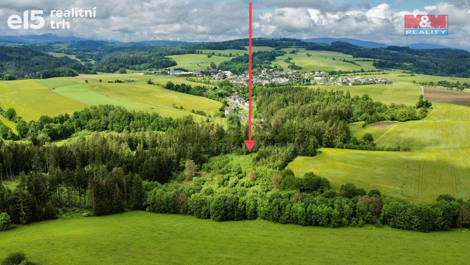 Prodej pozemky - trvalý travní porost, 1 189 m² - Svébohov