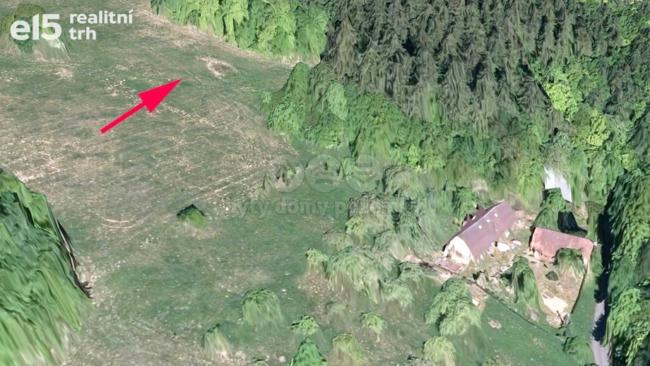 Prodej pozemky - trvalý travní porost, 4 463 m² - Prlov
