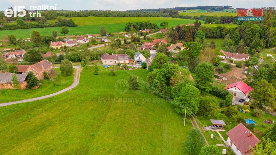 Prodej pozemky pro bydlení, 1 438 m² - Skřípov