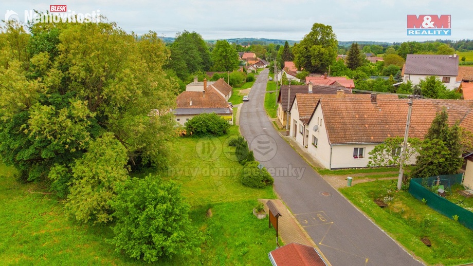 Prodej stavebního pozemku 410 m², Skřípov