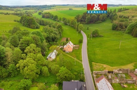 Prodej stavebního pozemku 1 433 m², Norberčany