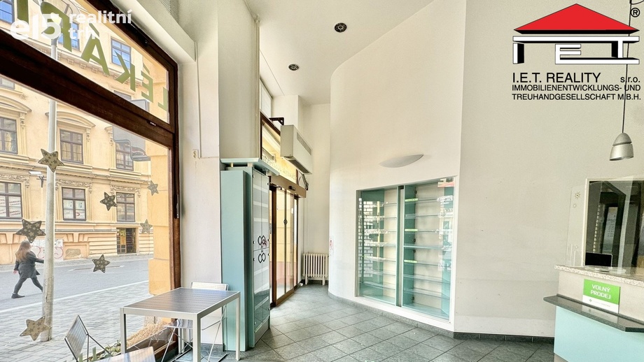Pronájem obchodního prostoru 189 m², Brno-město