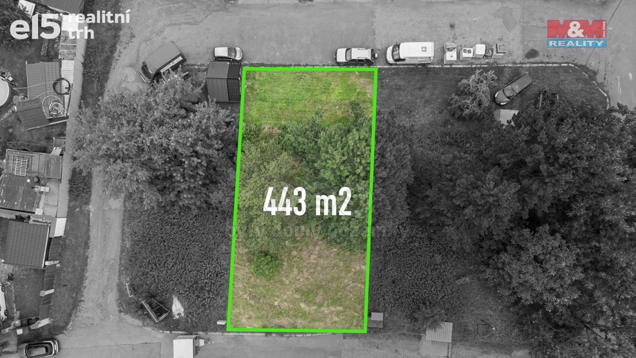 Prodej pozemky pro bydlení, 443 m² - Olomouc - Slavonín