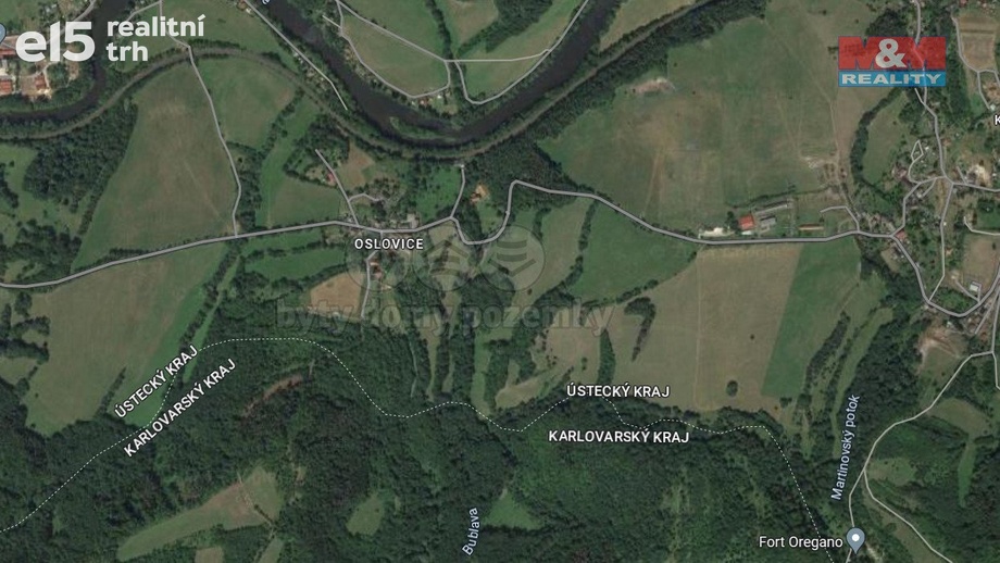 Prodej zemědělská půda, 404 m² - Okounov - Oslovice
