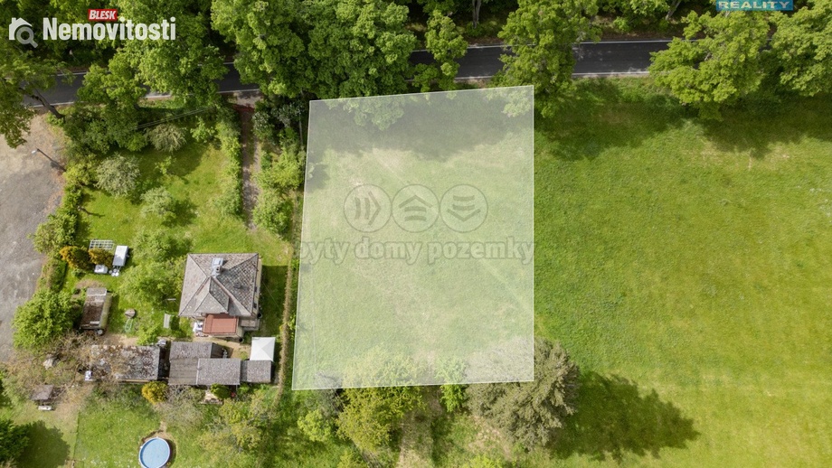 Prodej stavebního pozemku 1 246 m², Chudenice