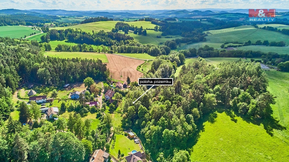 Prodej louky 3 305 m², Křečovice - Vlkonice