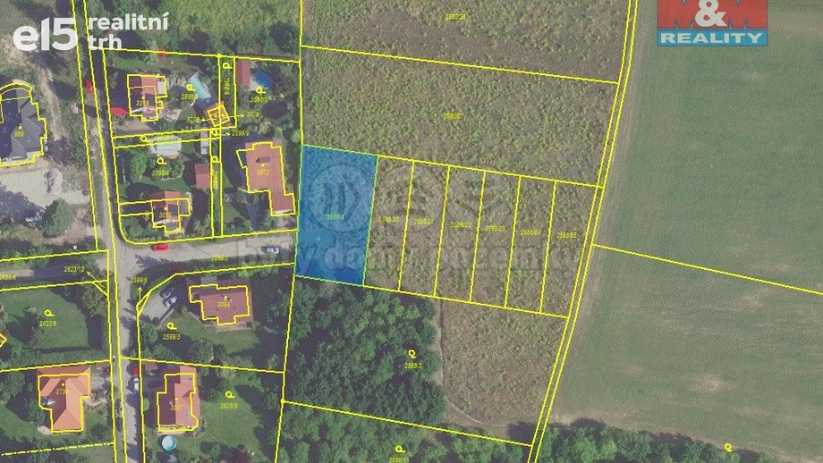Prodej pozemky pro bydlení, 875 m² - Lysá nad Labem