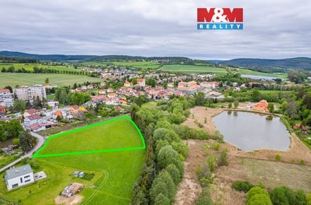 Prodej stavebního pozemku 1 500 m², Jince