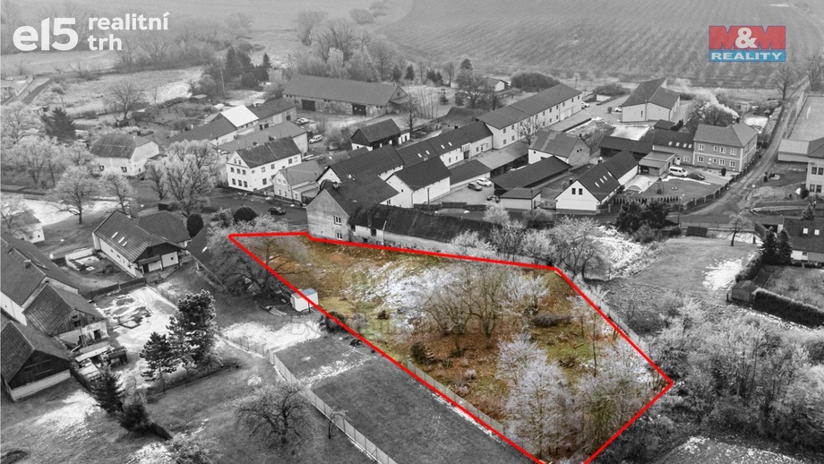 Prodej pozemky pro bydlení, 2 641 m² - Kšice