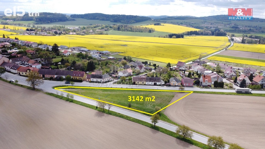 Prodej pozemky pro komerční výstavbu, 3 142 m² - Záhoří - Horní Záhoří
