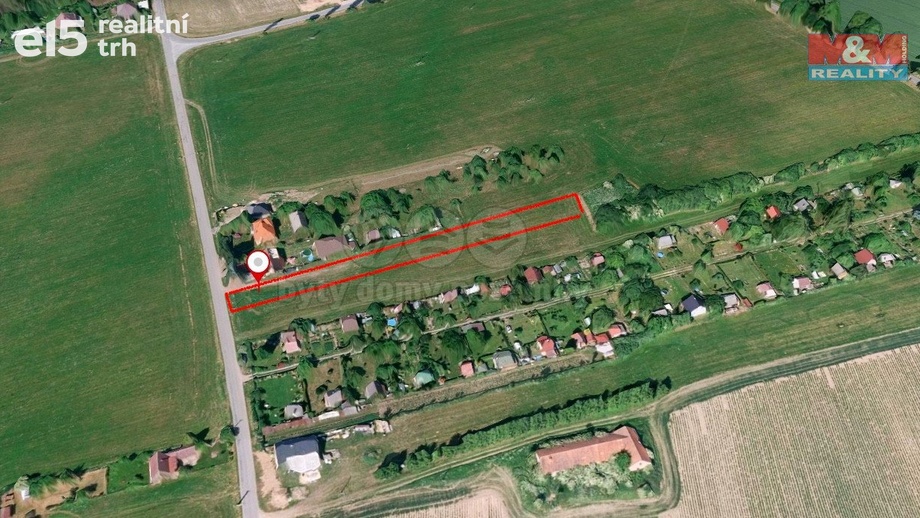 Prodej pozemky pro bydlení, 3 427 m² - Černovice