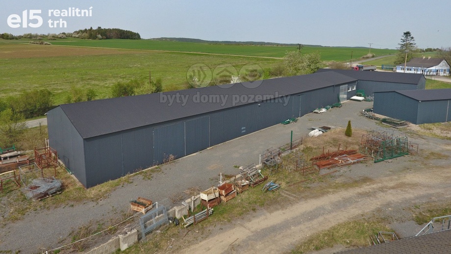 Pronájem výroba, 600 m² - Malá Hraštice
