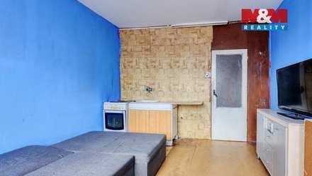 Pronájem bytu 1+kk 20 m², Rovná