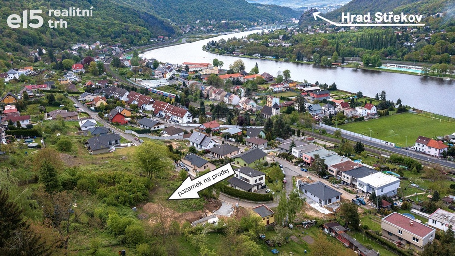 Prodej pozemky pro bydlení, 708 m² - Ústí nad Labem - Vaňov