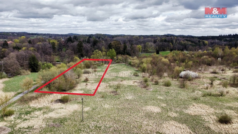 Prodej pozemky pro bydlení, 3 704 m² - Kamenice - Štiřín