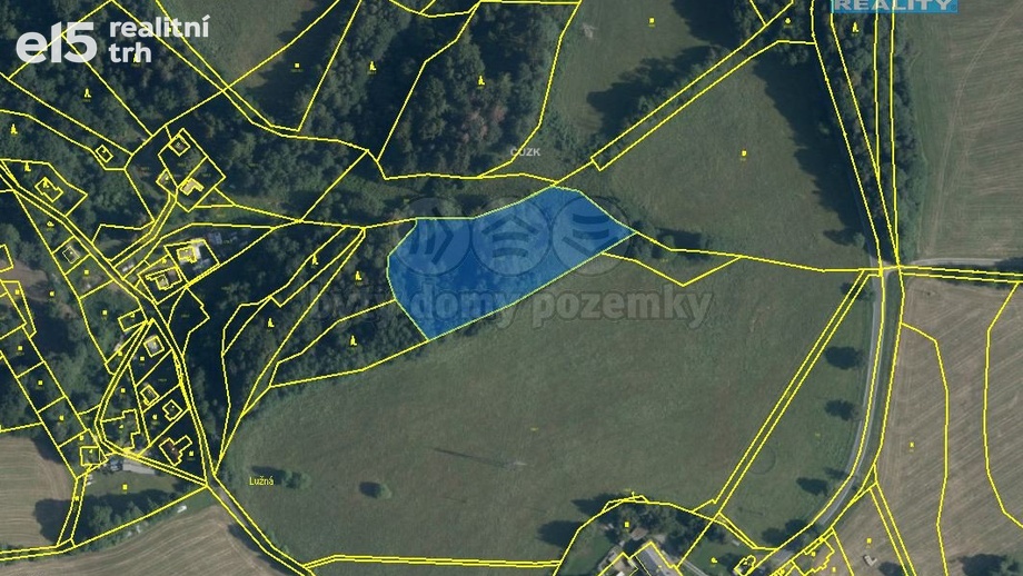 Prodej ostatní pozemky, 6 278 m² - Kopřivná - Lužná