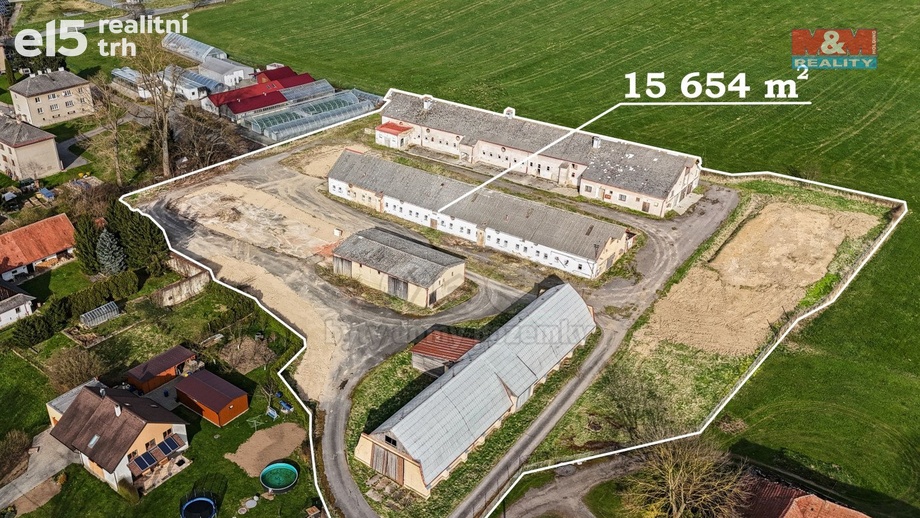 Prodej zemědělské objekty, 3 719 m² - Sázava