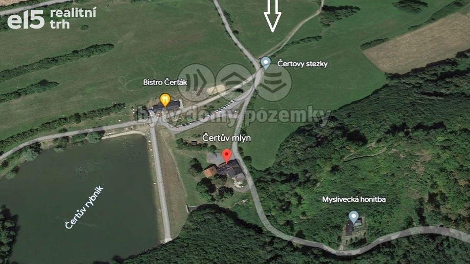 Prodej pozemky - trvalý travní porost, 3 425 m² - Nový Jičín