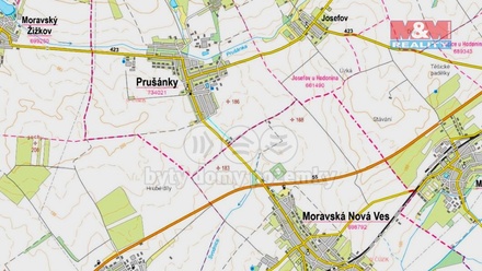 Prodej pole 410 m², Prušánky