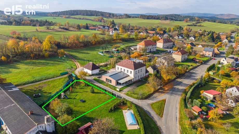 Prodej pozemky pro bydlení, 868 m² - Milešov