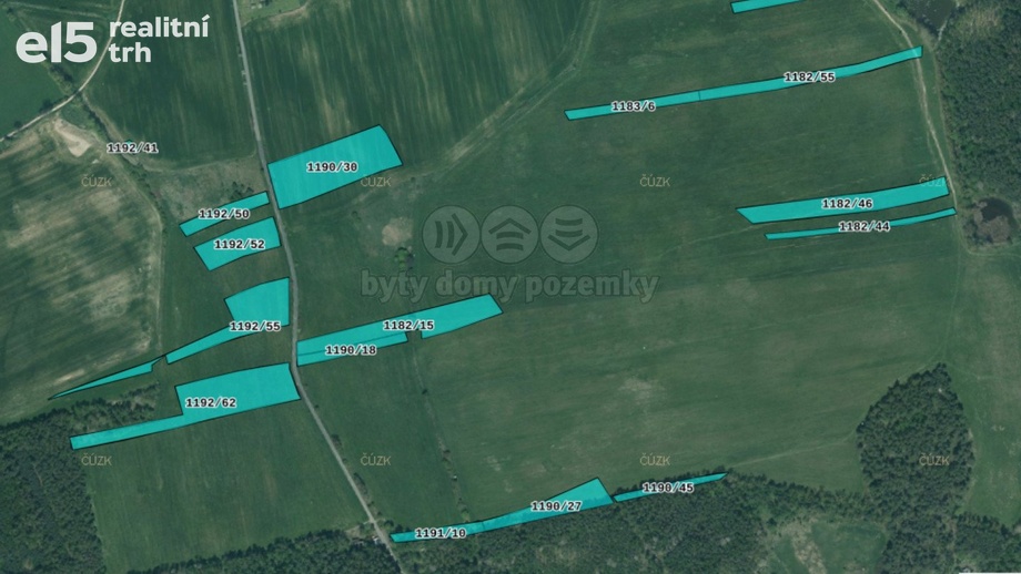 Prodej zemědělská půda, 76 433 m² - Líně