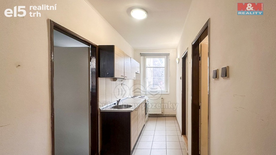 Pronájem byty 2+1, 33 m² - Děčín IV-Podmokly