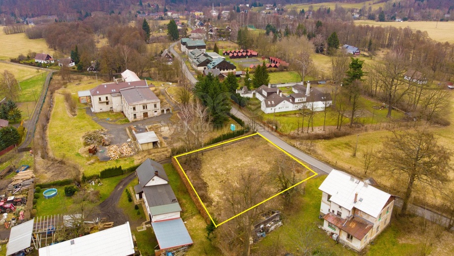 Prodej komerčního pozemku 1 093 m², Chřibská - Krásné Pole