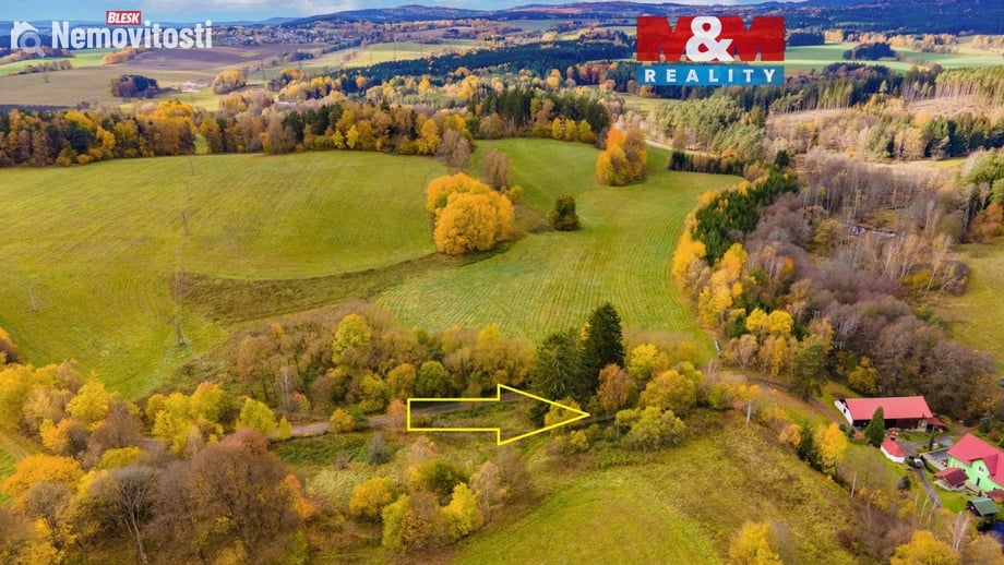 Prodej louky 1 487 m², Rozvadov