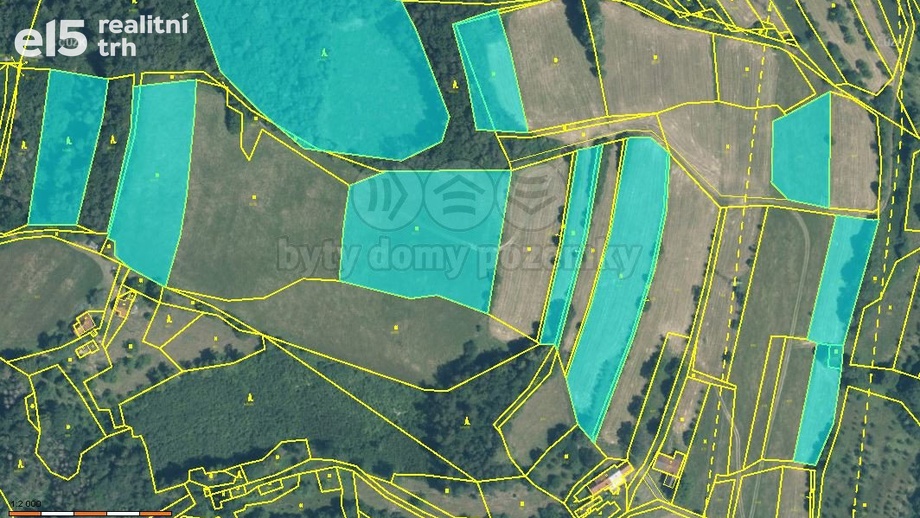 Prodej pozemky - trvalý travní porost, 41 635 m² - Pržno