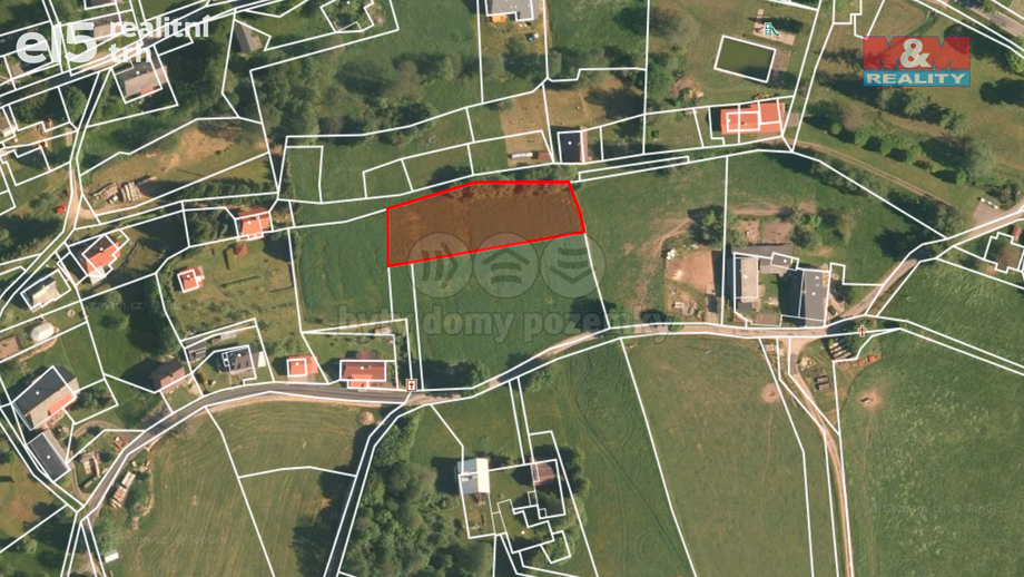 Prodej pozemky pro bydlení, 1 704 m² - České Petrovice