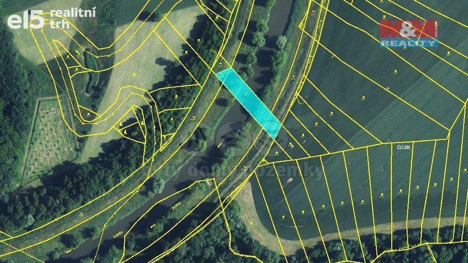 Prodej rybník, 1 476 m² - Uherčice