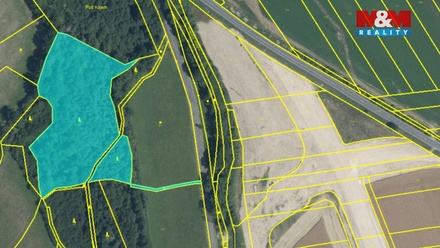 Prodej lesa 12 990 m², Vyšehoří