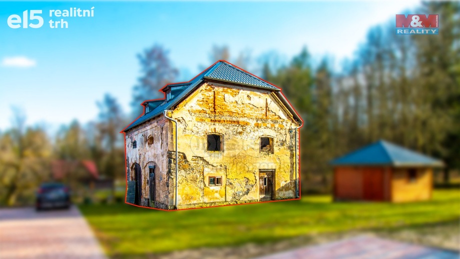 Prodej zemědělská usedlost, 95 m² - Žandov - Dolní Police