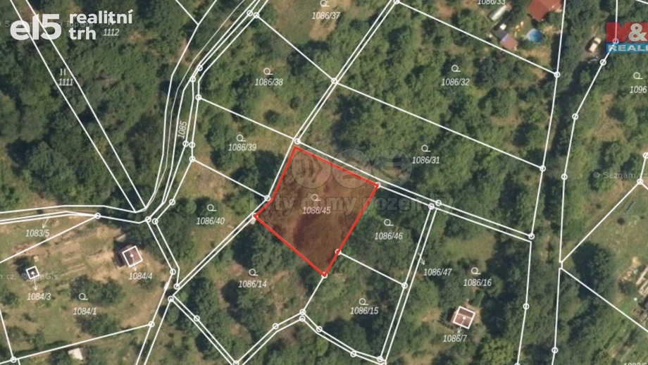 Prodej pozemky - zahrady, 541 m² - Dolní Zálezly