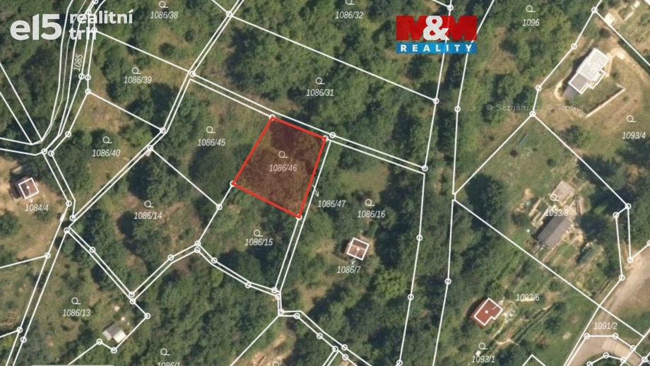 Prodej zahrady 385 m², Dolní Zálezly