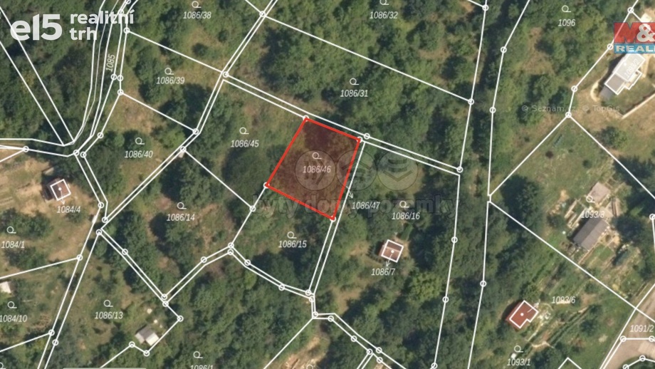 Prodej pozemky - zahrady, 385 m² - Dolní Zálezly