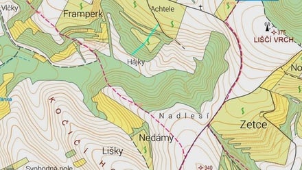 Prodej lesa 553 m², Křepice