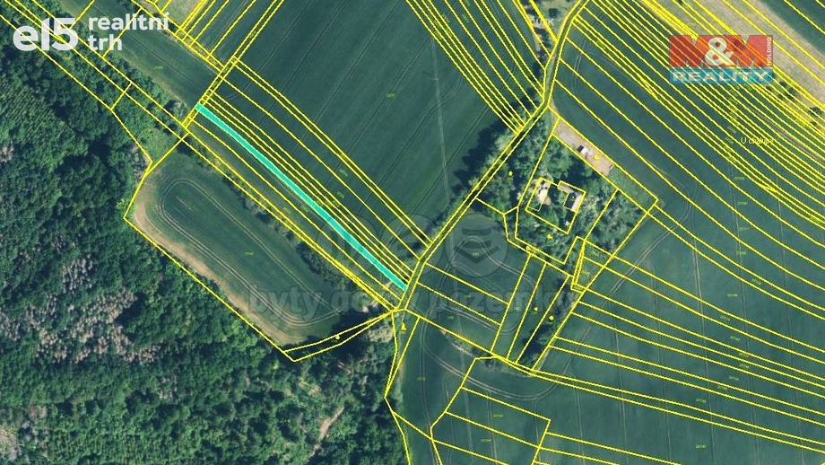 Prodej zemědělská půda, 1 032 m² - Veverská Bítýška