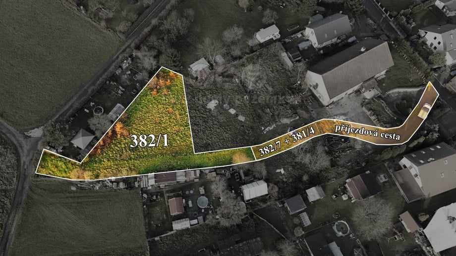 Prodej pozemky - zahrady, 600 m² - Česká Lípa - Dolní Libchava